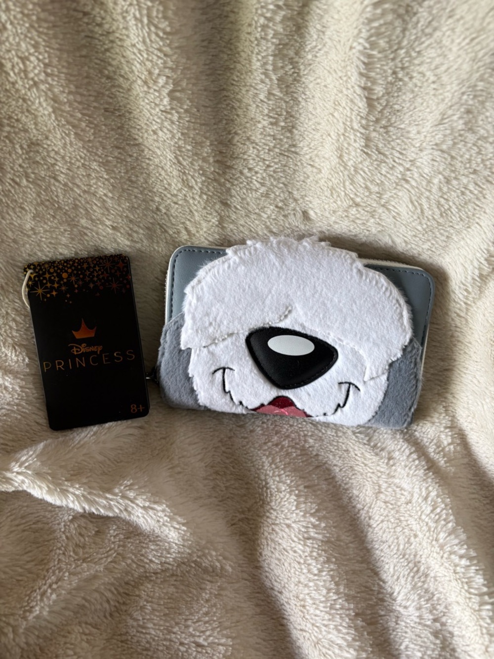 Loungefly The Little Mermaid Max Fuzzy Wallet